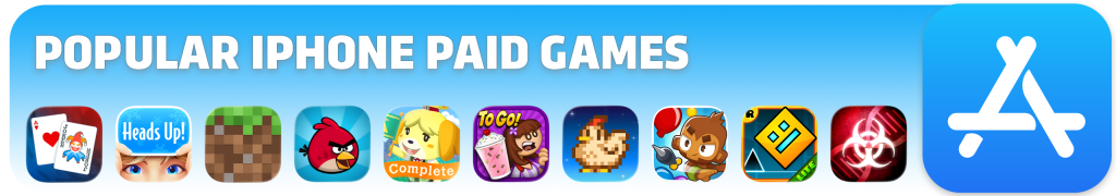 پرفروش‌ترین بازی‌های پولی آیفون